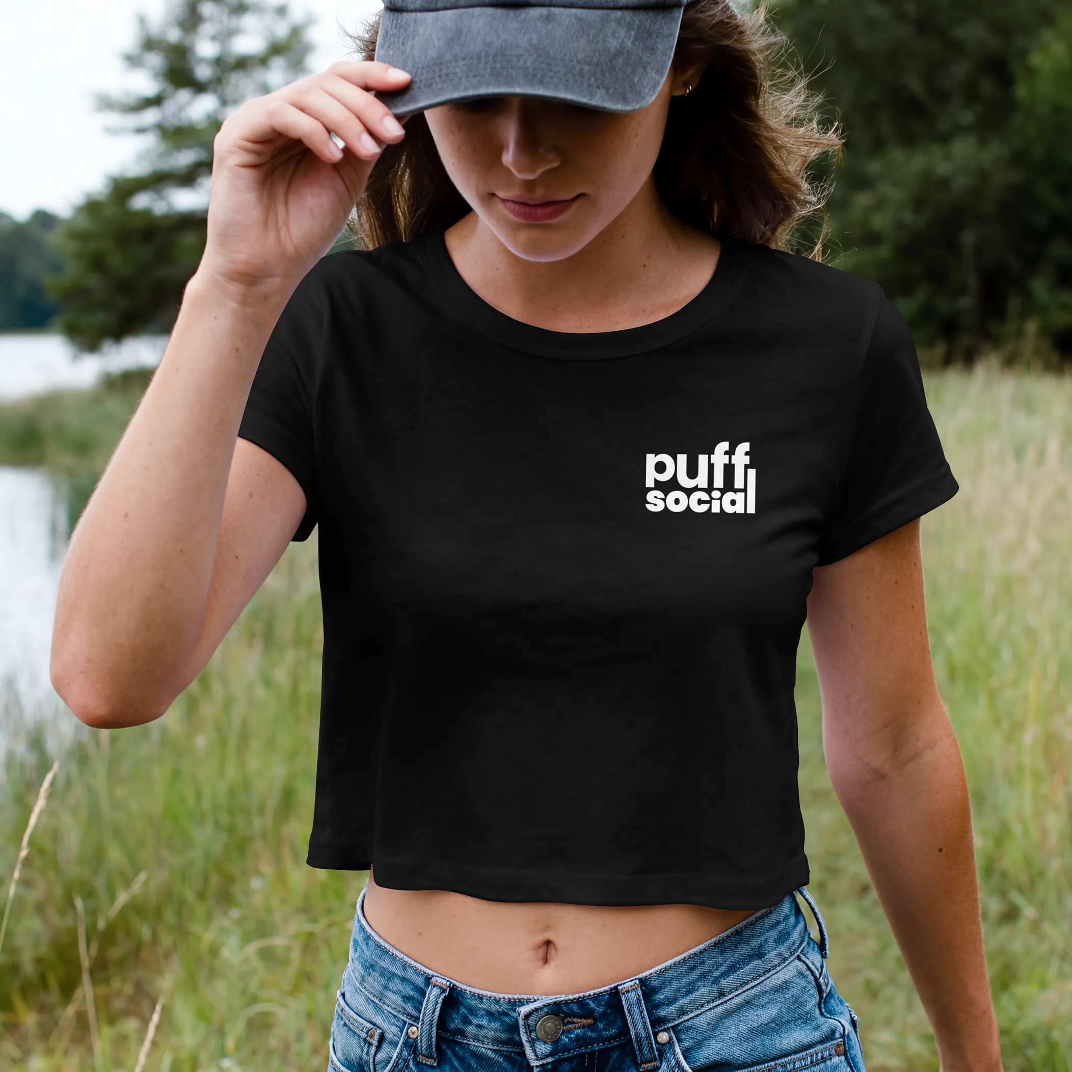 Crop Top — Black